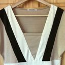 Krass&co VINTAGE Austin Clothing . cap sleeve color block babydoll top size medium Photo 2