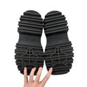 Naked Wolfe  - Delicious Chunky Sole Platform Slide Sandals in Black Photo 5