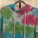 SheIn Fabulous Tie Dye Hoodie / Top Sleeves Cut Down To Short  Photo 4