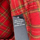 Polo  JEANS CO. Rare Vintage Red Plaid Flannel Snap-Front Western Shirt, M EUC Photo 4