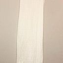 Boston Proper  White Crochet Lace Overlay Maxi Dress Beaded Neckline Size L Photo 0