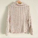 The Moon  & madison Cream Polka Turtleneck Sweater XSmall Photo 4