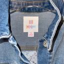 LuLaRoe Lularore Jacket Womens Small JACKSON Aztec Embroidered Denim Jean Jacket Photo 4