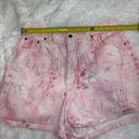 Bill Blass  Vintage Floral Butterfly Print Pink 90’s Mom Short size 14 Y2K Photo 6