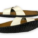 Birki Birkenstock White Siena X Strap Criss Cross Sandals 40 US 9 9.5 Narrow Photo 2