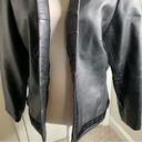 Chico's Chico’s black embellished beaded leather jacket size XL Photo 2