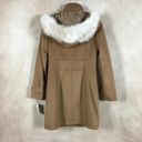 Cole Haan  Signature Wool Blend Zip Front Hooded Walker Coat NWT 2 Photo 5