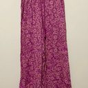 Knox Rose NWT  Pink Paisley Wide Leg Pants Photo 0