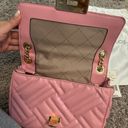 Michael Kors Medium Shoulder Flap Purse in Patent Pink Photo 10