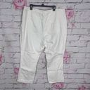 Good American  good curve ivory white cropped new without tags jeans Photo 6