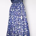 BCBGMAXAZRIA  Silk Strapless Babydoll Maxi Prom Homecoming Dress Size 2P Photo 5