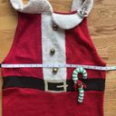 United States Sweaters Red Knit Santa Christmas Holiday Overalls Jumpsuit‎ Sz L United States Sweater Photo 8