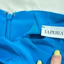 La Perla NWT  100% silk blue twisted shorts/beach cover/italy40 Photo 3