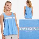 Life is Good  Women's Optimist Retro Stripe Textured Slub Tank Photo 1