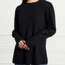 Hill House NWT  Silvia Sweater in Black 100% Merino Wool Photo 0