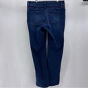 Lane Bryant high rise straight Womens size 14 blue jeans Photo 2