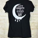 The Moon Witches Would Not Burn Shirt Womens S Black Graphic Gothic Whimsigoth Photo 0