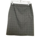 Laundry by Shelli Segal Laundry Shelli Segal Finely Plaid Grey Suit Jacket Blazer/Skirt Set SZ 6 Photo 6