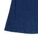 St. John  Caviar Women's Mini Skirt Knitted Wool A-Line Side Zip Navy Blue Size 4 Photo 2