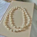 American Vintage Vintage “Nola” Pearl Cluster Necklace Long Freshwater Classic Beachy Feminine Photo 5