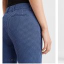 Club Monaco Patterned Blue Black Matie Ankle Cropped Work Pants Size 0 NWT Photo 3