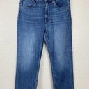 3x1  NYC Abigial Split Crop Jeans Frayed Hem High Rise Photo 0