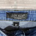 Judy Blue  Relaxed Fit Distressed Ankle Jeans Size 31 Photo 7