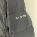 Guess Vintage Y2K Black Mock Neck Zip Up Down Puffer Winter Jacket Photo 7