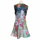 Natori  Birds Of Paradise Jacquard Shimmer Dress Size 10 NEW Bridal Wedding Photo 8