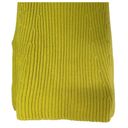 Vince  Women's Chartreuse Green Heavy Chunky Knitted Tank Top Vest Size Large Photo 6