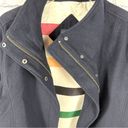 Pendleton  Campbell Wool Coat Striped Water Resistant Windblocking Navy L NWOT Photo 1