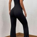 SheIn  black flare jumpsuit Photo 1