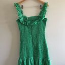 Likely Green White Ruffle Nina Dress 8 Photo 3