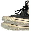 Arizona Jeans Co Faux Fur Lined Black High Top Sneakers w Snaps For Folding Shorter Wm 8 Photo 8