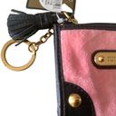 Juicy Couture Vintage  velour pink candy nardels crown coin purse with key ring Photo 6