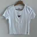 Weekday  Alanis T-Shirt Tee White Neutral Classic XS Photo 3