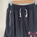 Nike Sz S Womens Standard Fit Black Embroidered "FLY" Cotton Basketball Shorts Photo 2