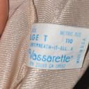 Vassarette  Underneath it All Vintage elastic waist nude half slip size large Photo 3