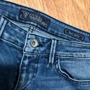 Guess  Jeans Kate Stretchy Medium Wash Skinny Jeans Shimmer Glitter Pockets sz 26 Photo 3