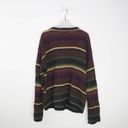 Aeropostale 1990s Vintage  Chunky Knit Exploded Knit Cardigan Sweater Small Photo 58