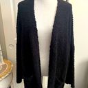 cupio Women’s Black Cardigan Sz XL  Photo 0