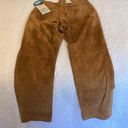 St. John’s Bay NWT  Suede Leather Lined Washable Pants Nutmeg Size 12 Photo 7