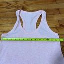 Lululemon  Light Pink Racerback Tank Top Photo 4