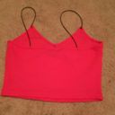 Ron Jon Red Smocked Cropped Cami Photo 1