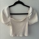 H&M  cropped puff short sleeve Photo 0