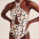 Abercrombie & Fitch  cross halter cut out one piece swim size small Photo 0