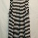 Joie  Scout Tank Gray White Striped Pima Cotton Top 100% Pima Cotton Sleeveless Photo 7