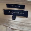 Anne Klein  stretch double button skirt Tan Falls at knee Women’s size 6 Neutral Photo 6