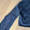 Nike Vintage Navy Cropped Hoodie Photo 2