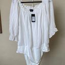 City Chic NWT  - IVORY SWEET KISS BODYSUIT white size L 20 Photo 1